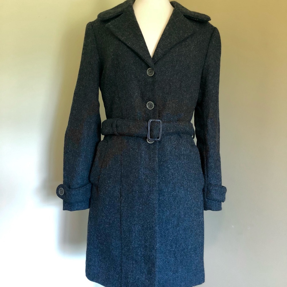 Hand-Tailored Custom Wool Coat - image 1